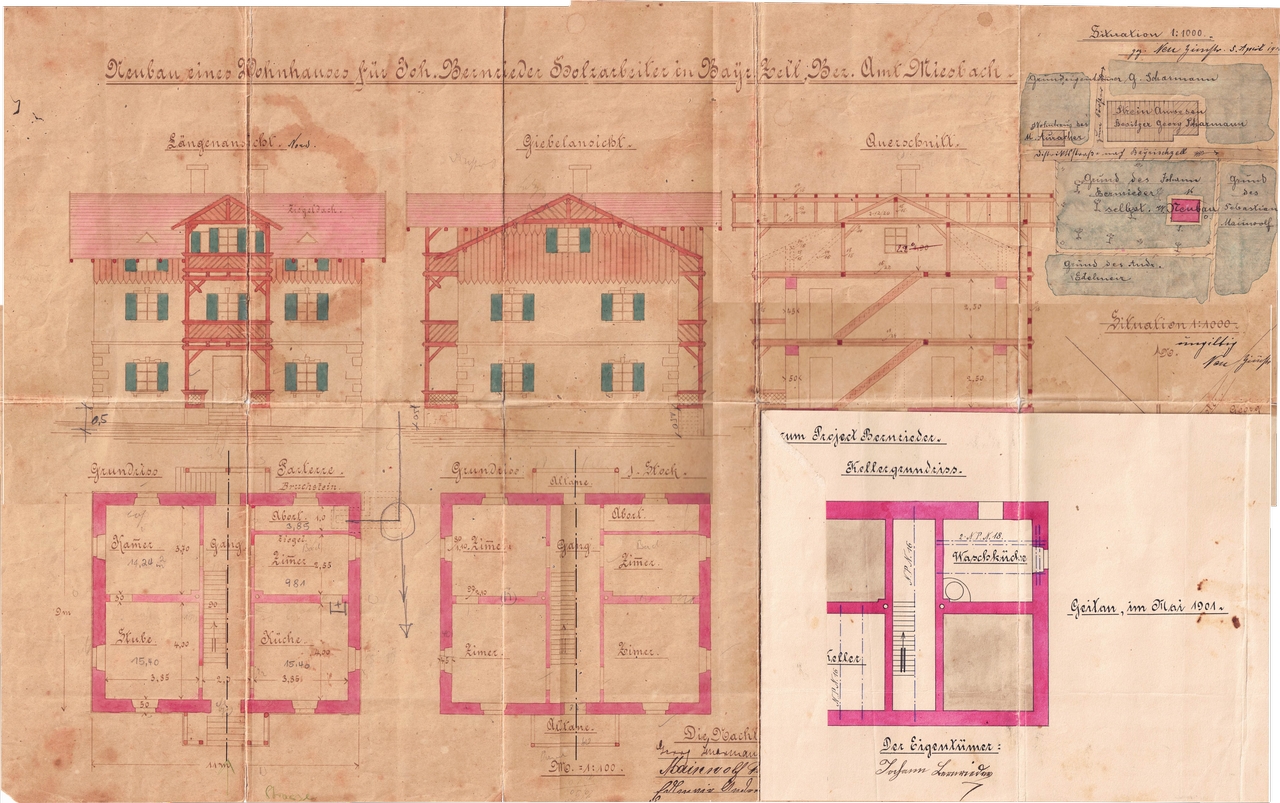 Der Eingabeplan von 1901